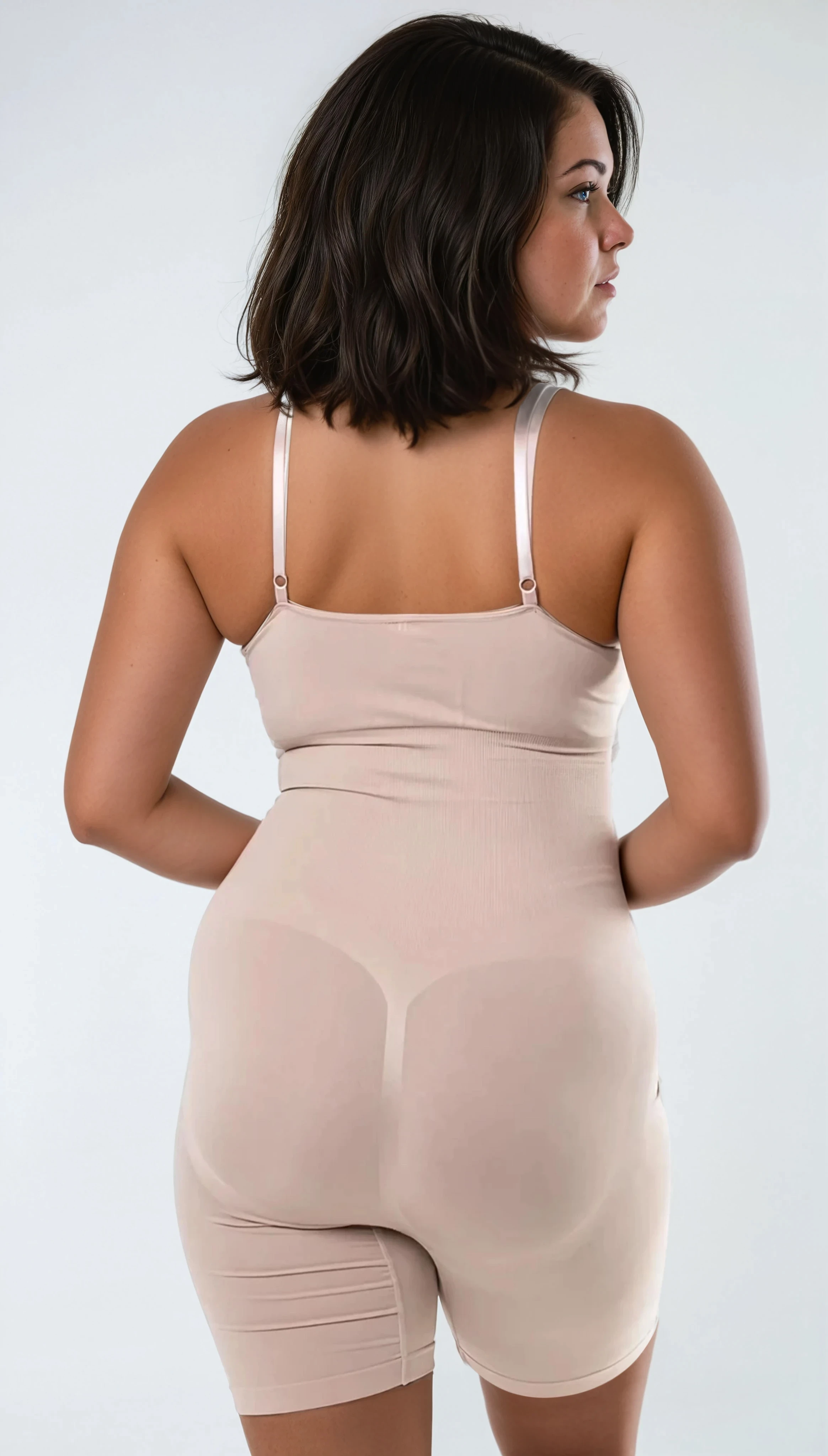 Comfit™ Kelly - Korygujące bodyshorty z ramiączkami spaghetti