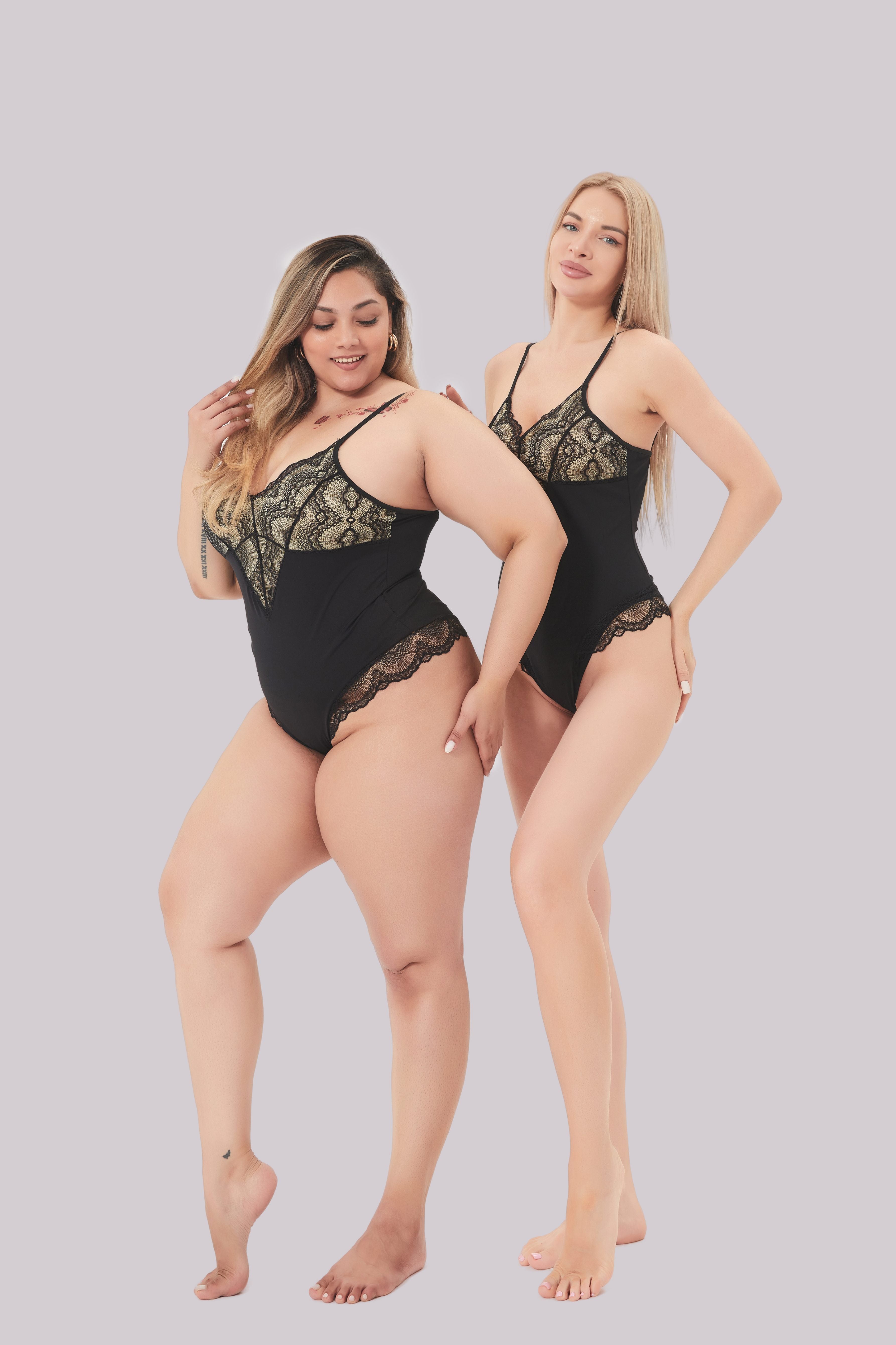 Comfit™ Rosaline - Koronkowy Body Kształtujący