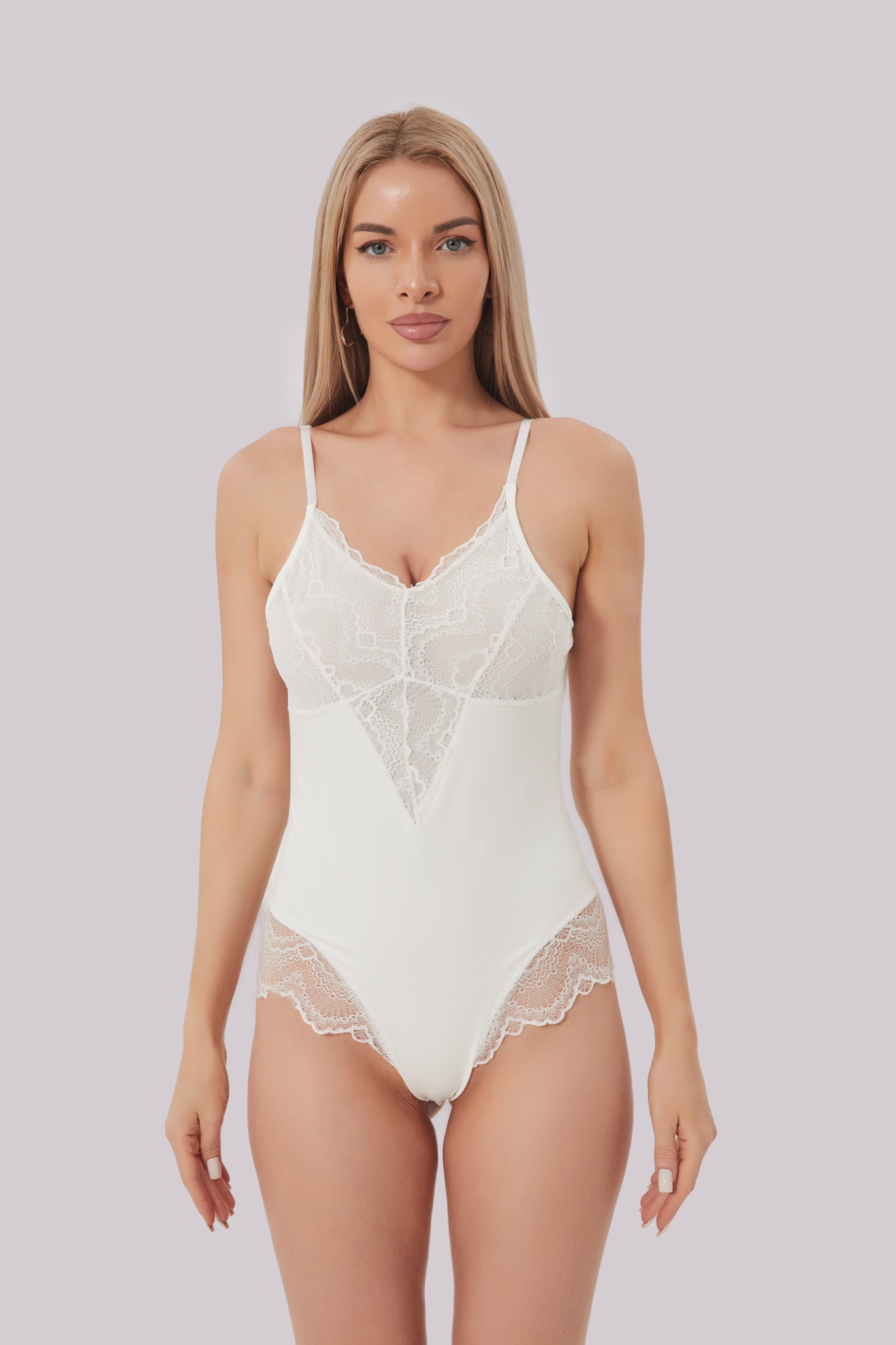 Comfit™ Rosaline - Koronkowy Body Kształtujący